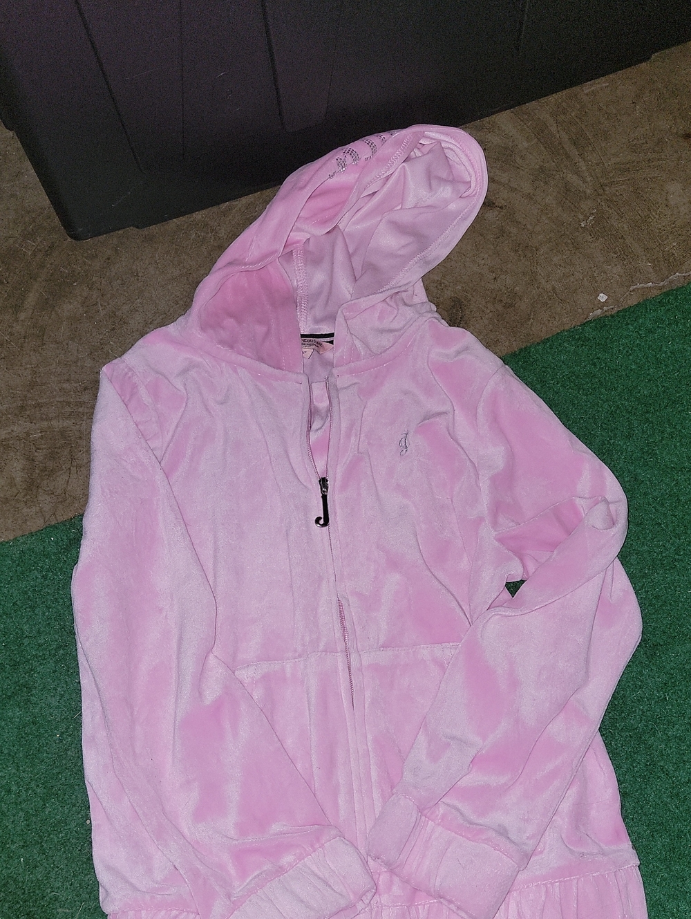 Girls Juicy Couture Zip Up Hoodie